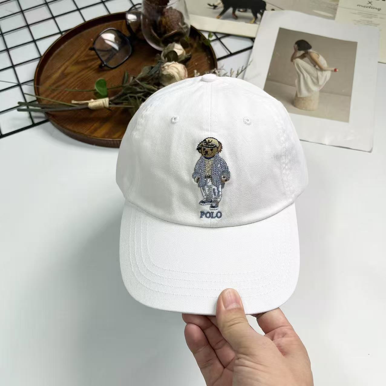 Ralph Lauren Bear Caps