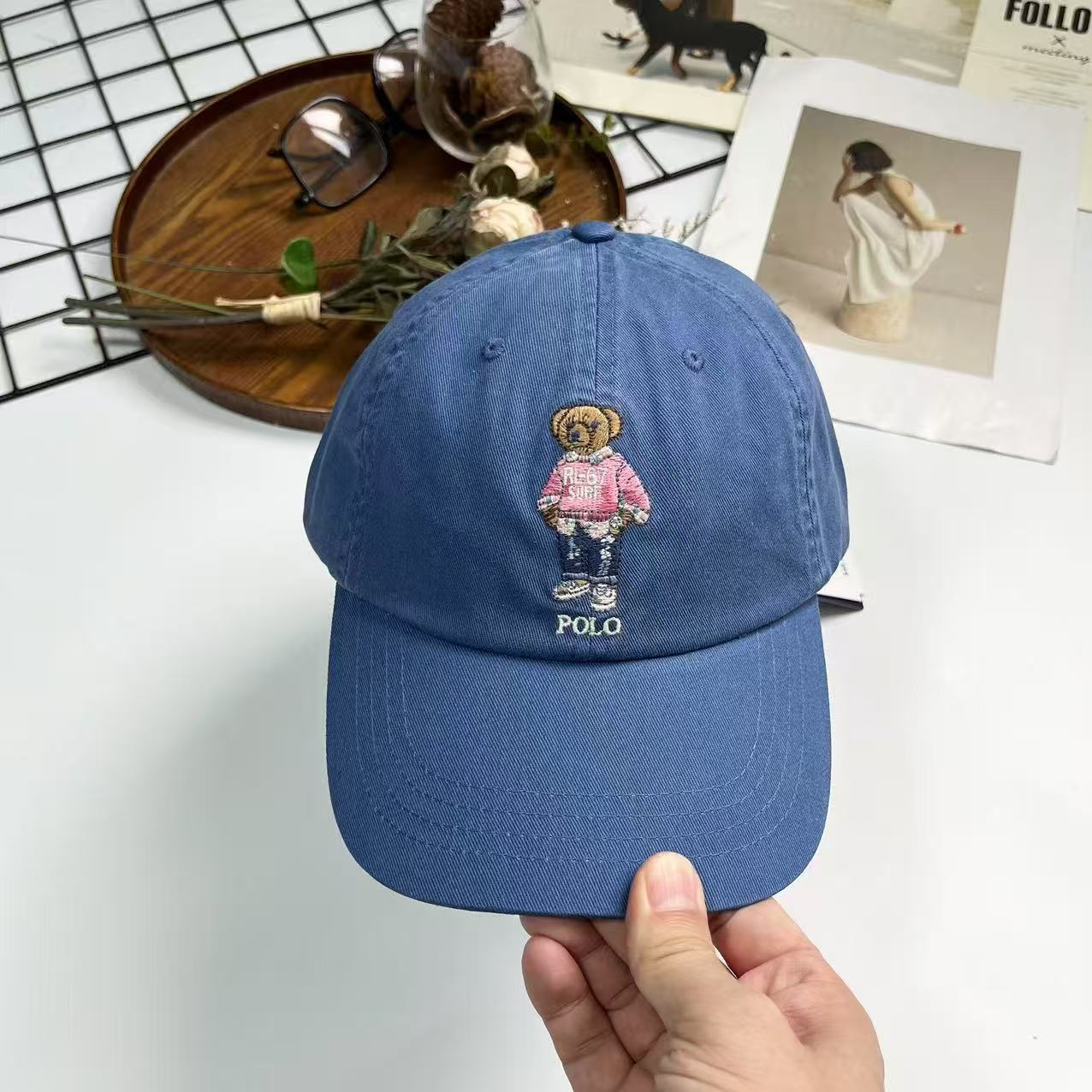 Ralph Lauren Bear Caps