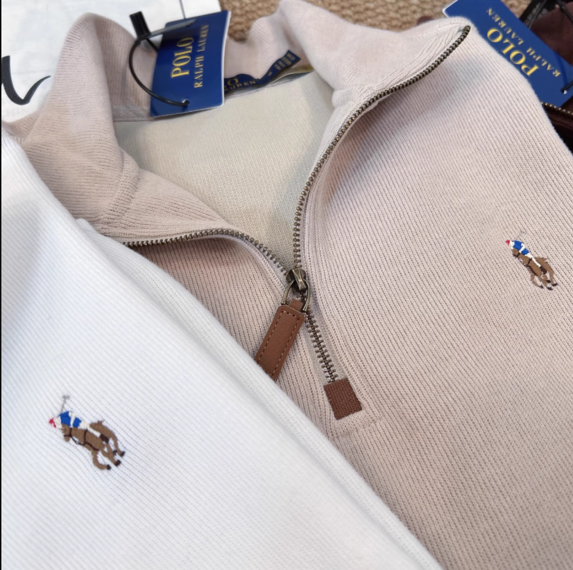 Loose fit Ralph Lauren Quarter Zip